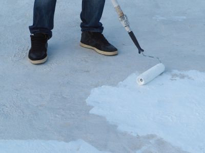 Concrete Paint Removal detail